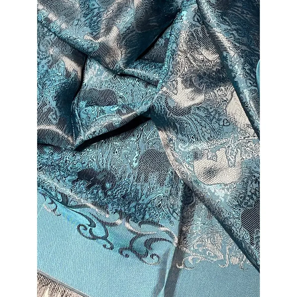 Thai Silk Elephant Soft Shawl Scarf Wrap
